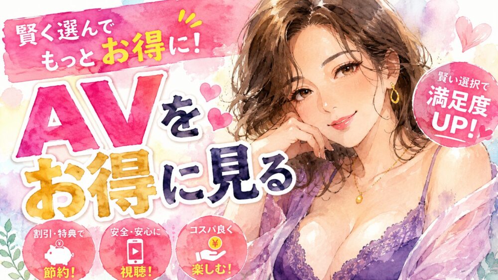 AVをお得に見る方法